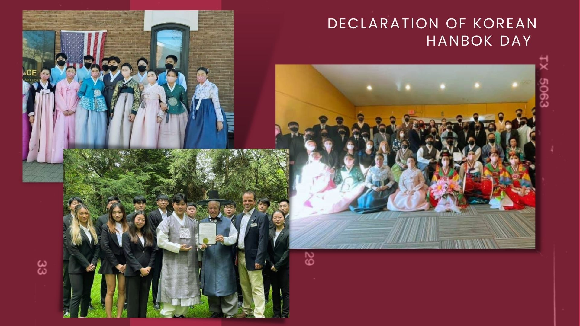 Declaration of Korean Hanbok Day by October 21st in Tenafly and Closter with the participation of AAYC, Assemblyman Gordon Johnson and Mayor John Glidden respectively. Credits Brian Jon.