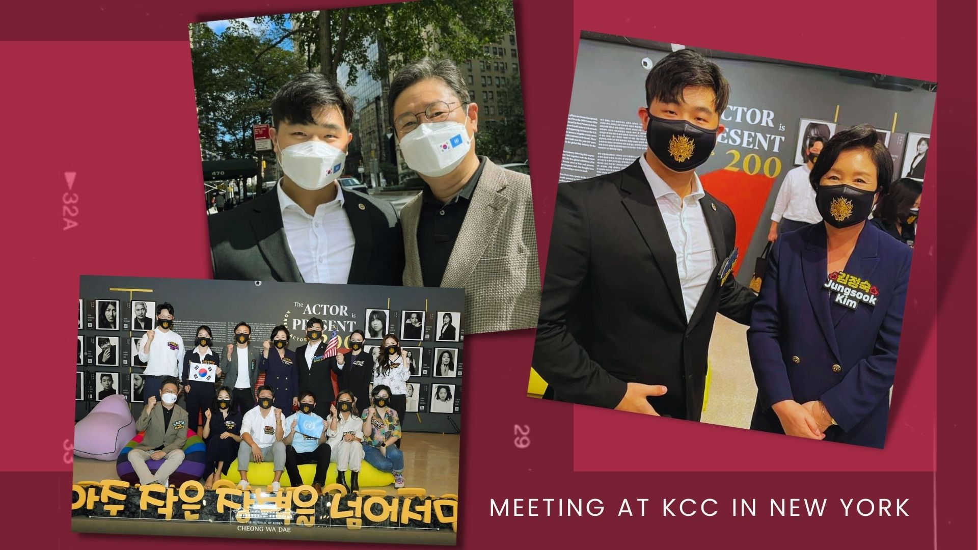 Brian Jon, the founder of AAYC, was invited to meet Korean’s first lady and the Minister of Cultural, Sport and Tourism of U.S. at KCC in New York. Credits AAYC Facebook and Cheong Wa De vía Korea.net Facebook.