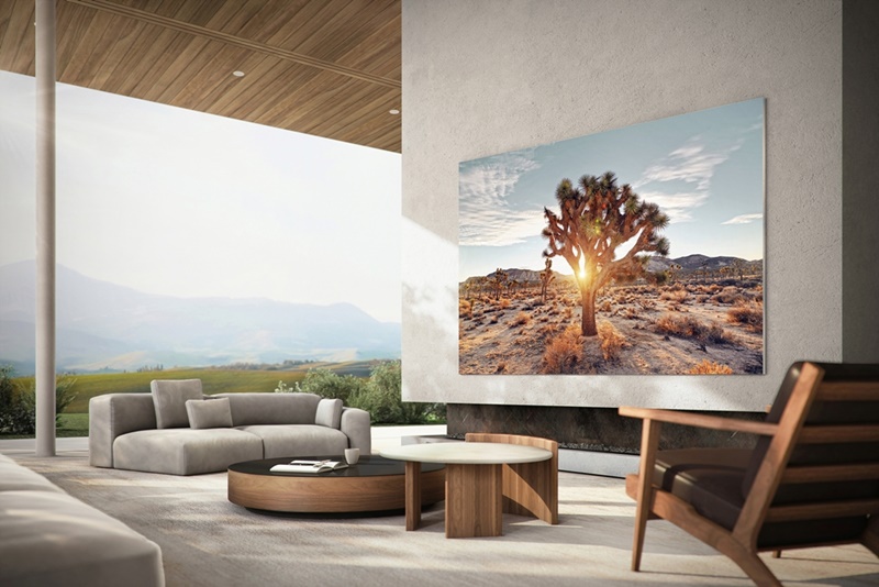 Samsung Electronics from Jan. 5-7 will unveil its newest micro LED TV technology at the Consumer Electronics Show 2022 in Las Vegas. (Samsung Electronics)