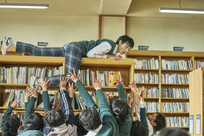 ▲ 28일 공개 예정인 드라마 '지금 우리 학교는' 좀비 바이러스가 퍼진 한 고등학교의 극한 상황을 다룬 이야기다