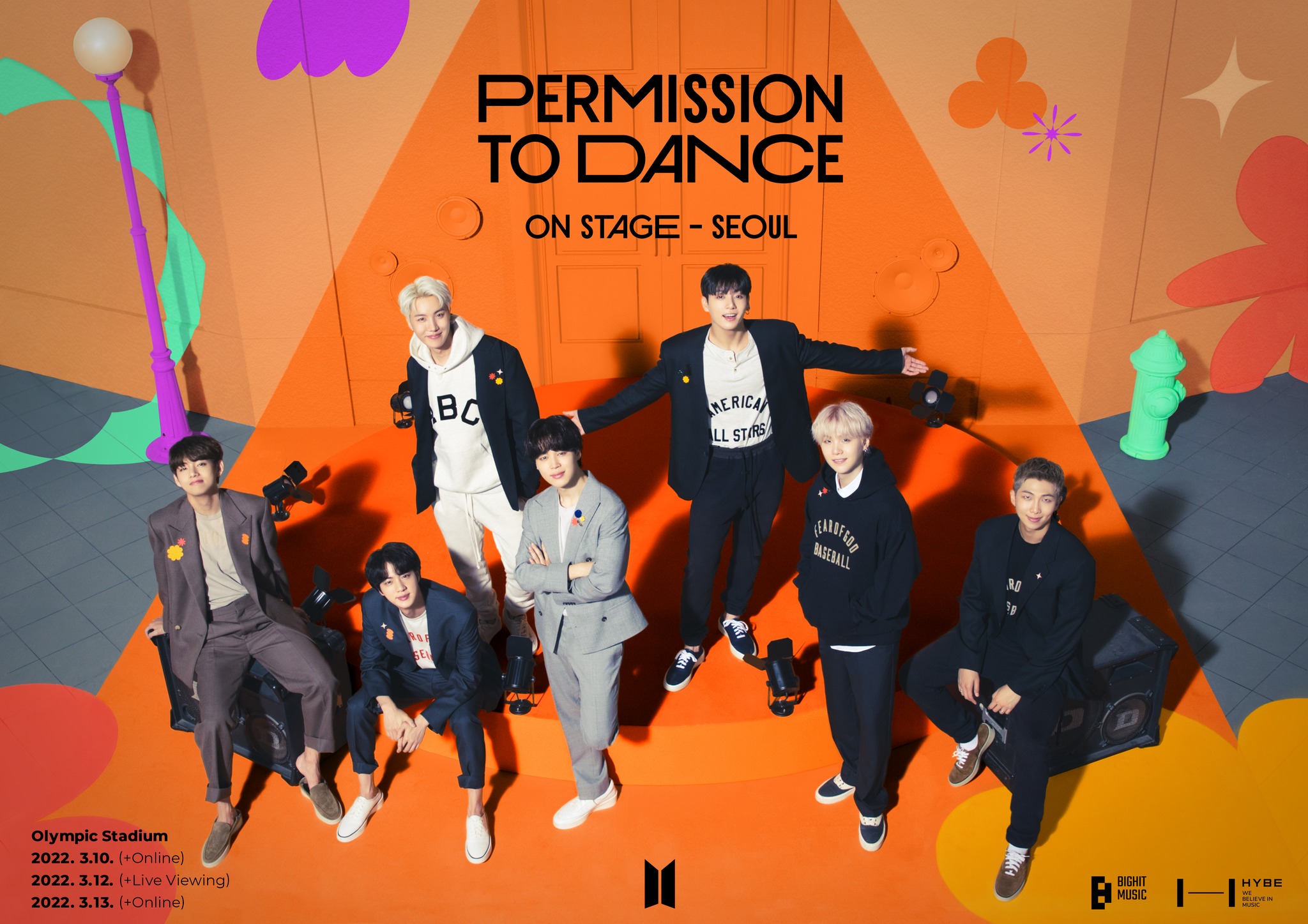A poster of BTS' upcoming concerts in Seoul (Big Hit Music's official Facebook page)