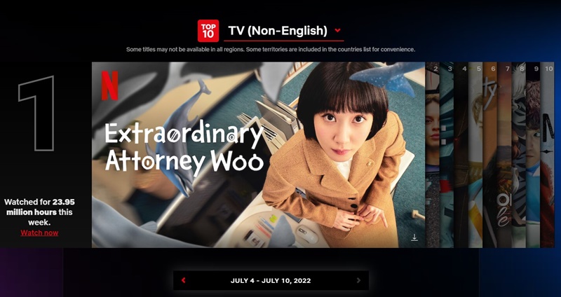 The Korean series 