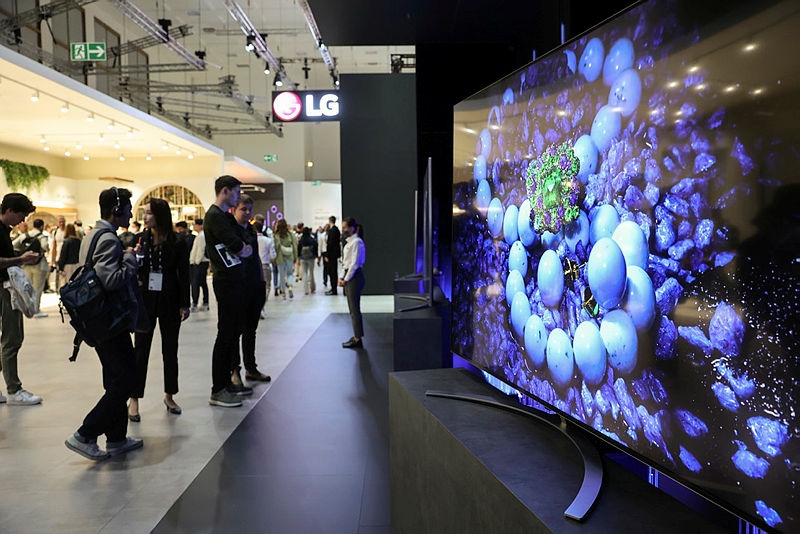 This is LG Electronics' exhibition at this year's IFA 2022. (Messe Berlin GmbH)