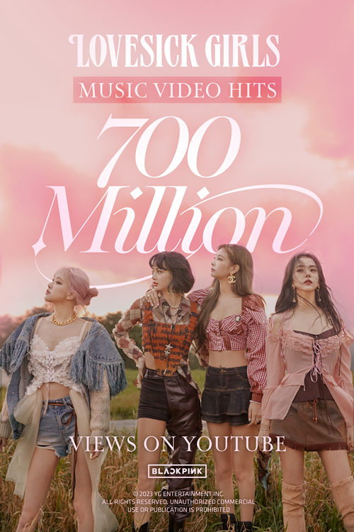 The music video for BLACKPINK's 