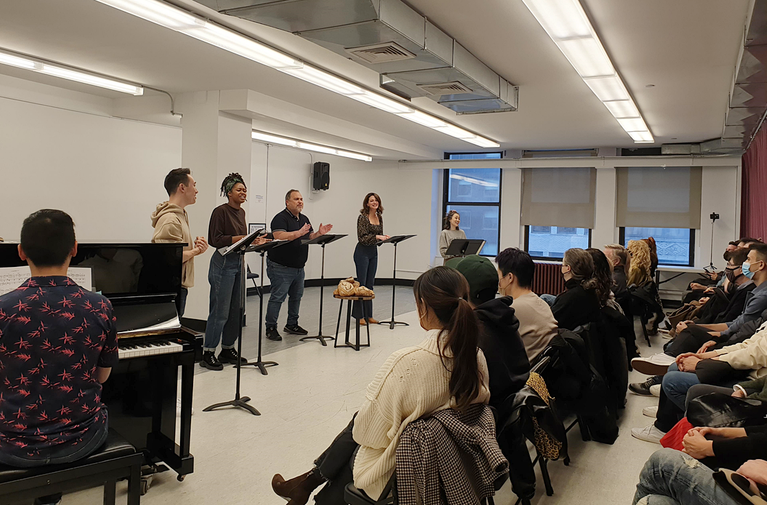 A reading performance of the musical 