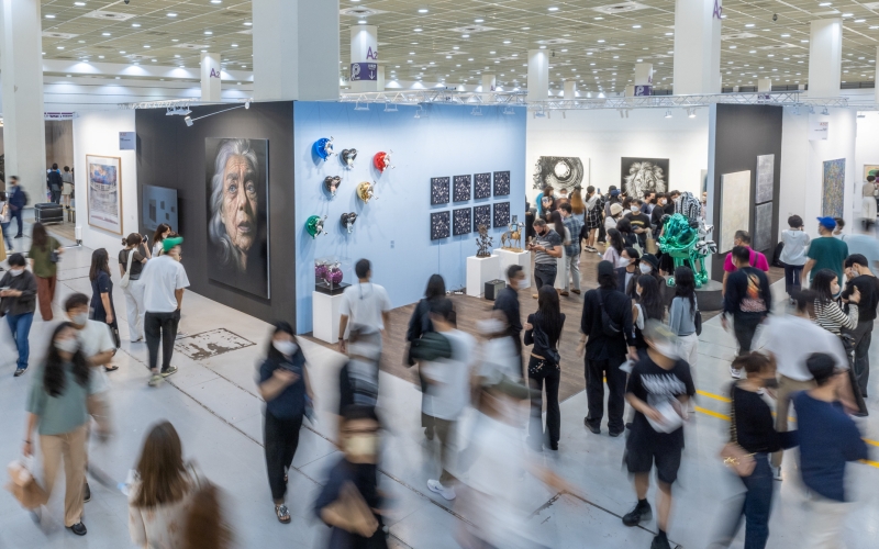 This is a scene from last year's art event Kiaf Seoul, which was held from Sept. 3-6 at COEX Mall in Seoul's Gangnam-gu District. (Ministry of Culture, Sports and Tourism) 