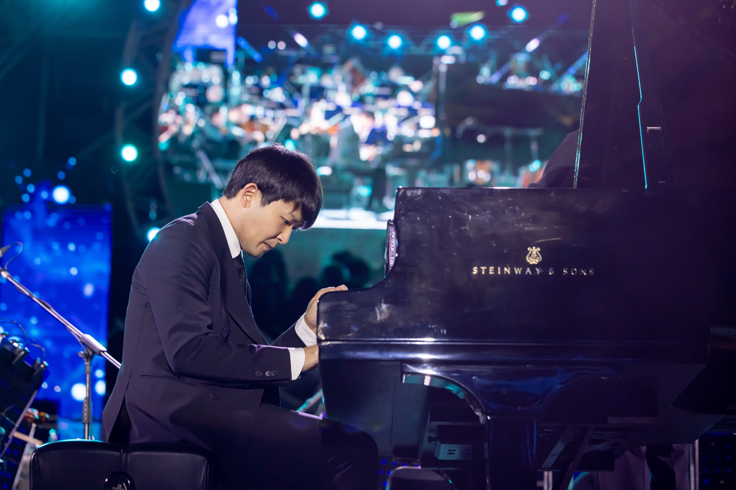 Pianist Sunwoo Yekwon on Sept. 9 performs at the 
