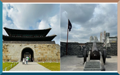 Diana Durante picked Suwon Hwaseong Fortress in Suwon, Gyeonggi-do Province, as her favorite place to visit during her participation in the program.