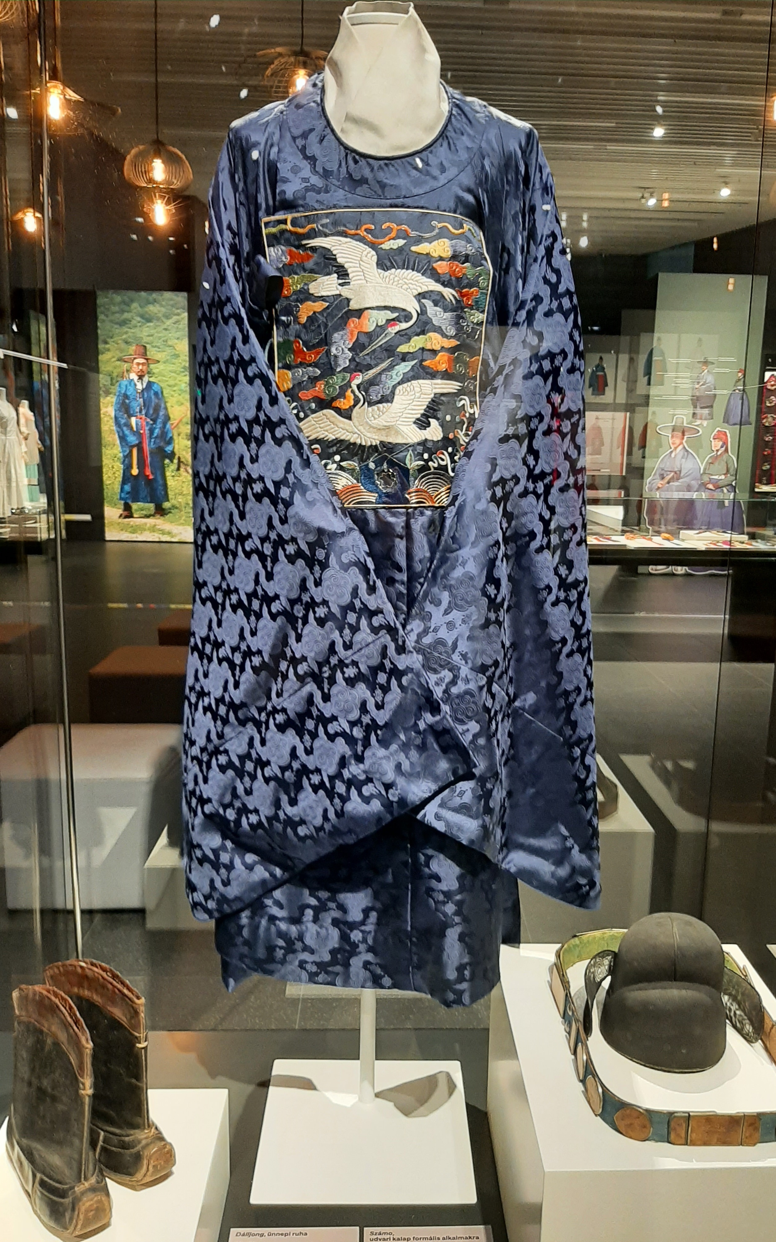 Exhibition of traditional clothing