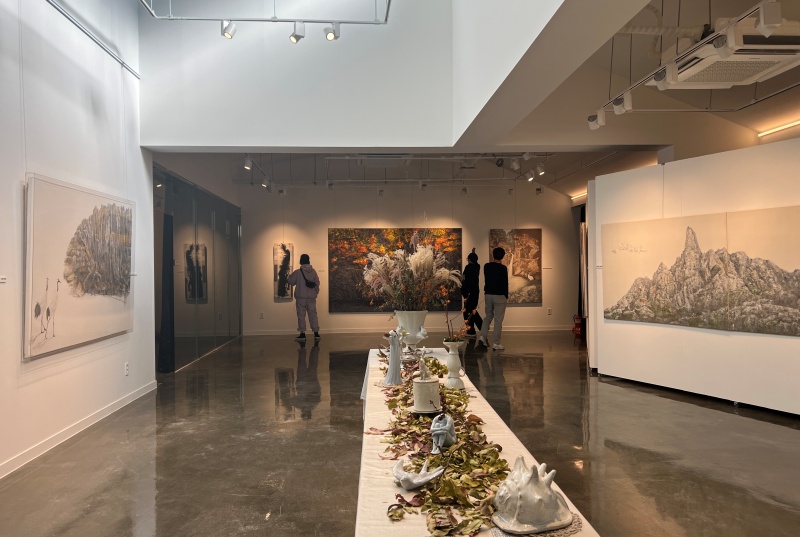 Cheorwon DMZ Art House is a chic and modern art space.