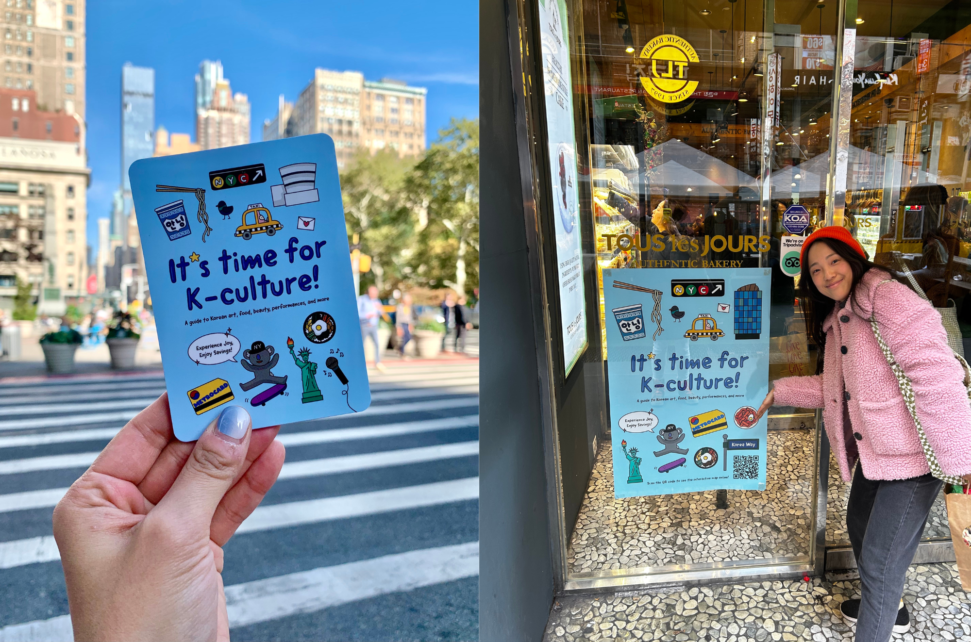Huh Eun-san and the Korean Cultural Center in New York have teamed up to promote all things Korean including performing arts, food, fashion, beauty and entertainment. 