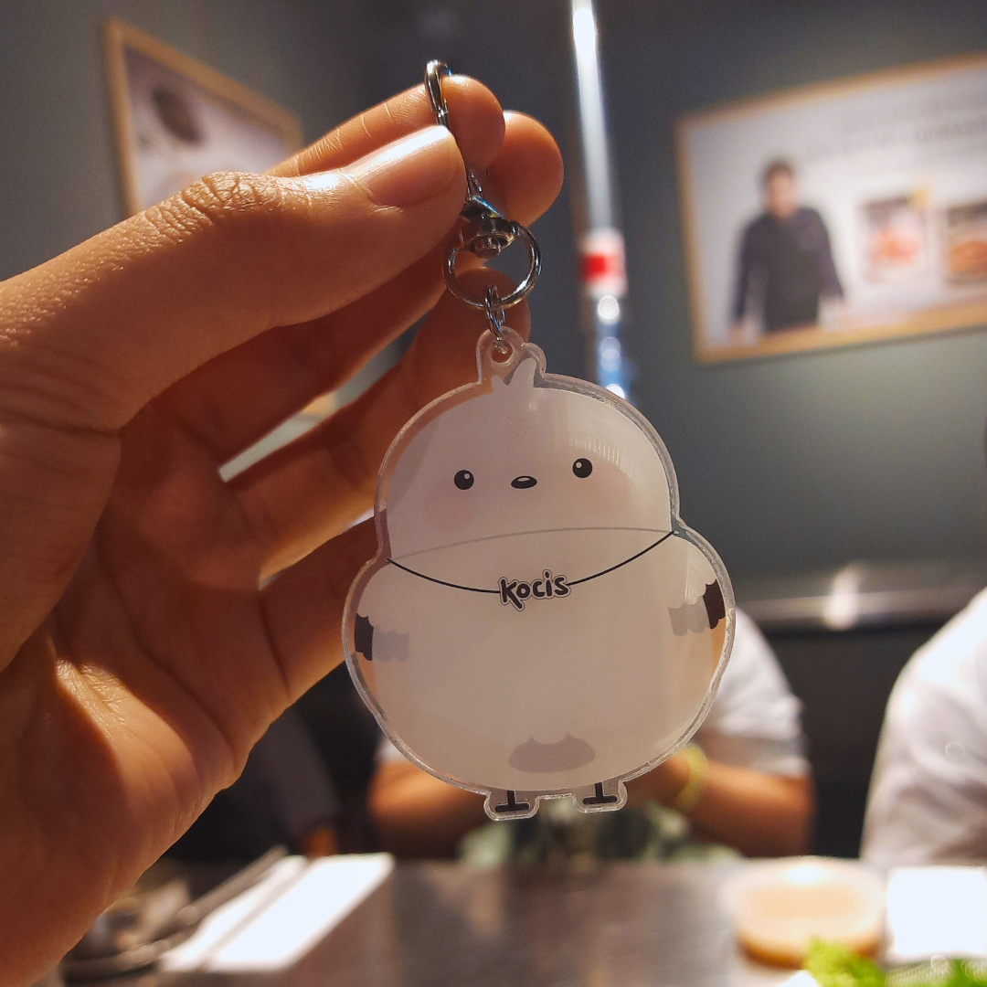 This is the keychain featuring Korea.net mascot Kocnuni that I received from the gift exchange. 