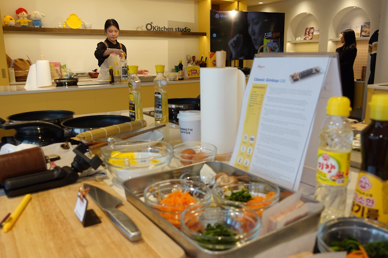 O'Kitchen Studio hosts classes on Korean cooking.