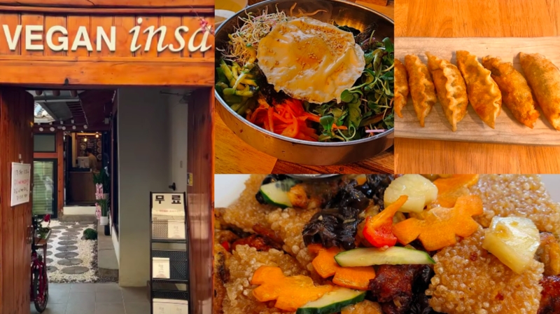 I visited on Oct. 24, 2023, Vegan Insa, one of my favourite vegan restaurants in Seoul. (George Barker)
