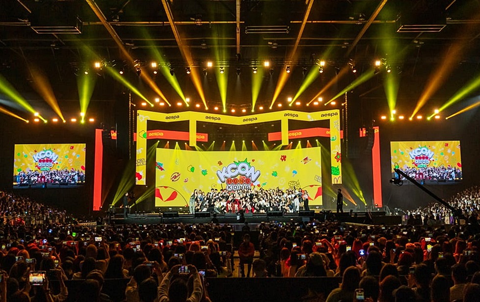 The Ministry of Culture, Sports and Tourism and Korea Council for International Cultural Exchange on April 2 released the results of the 2024 Global Hallyu Survey based on data collected last year. Seen are artists at the event 2024 K-CON Hong Kong, which ran from Mar. 30-31. (CJ ENM)