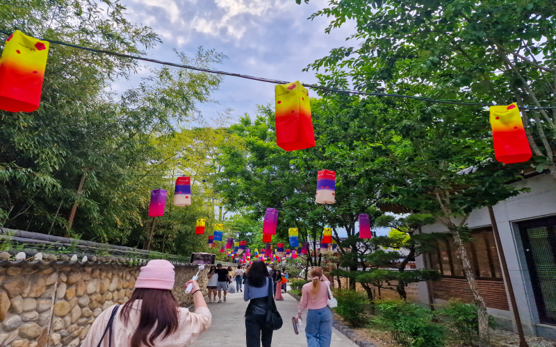 Lanterns at Chunhyang Festival 