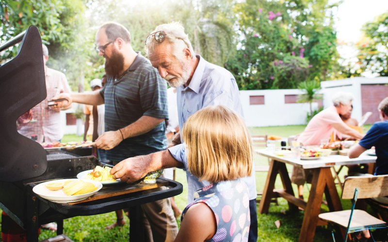 Family Braai in Johannesburg, South Africa