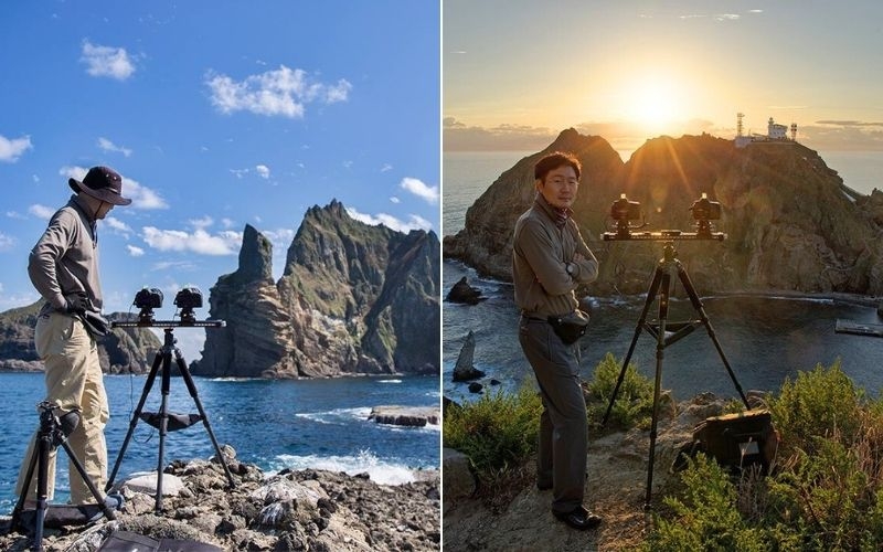 Sunrise at Dokdo, Korea, 2017