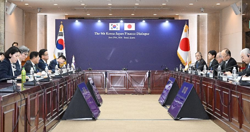 ▲ 제9차 한일 재무장관회의가 25일 서울 종로구 정부서울청사에서 열렸다. 기획재정부