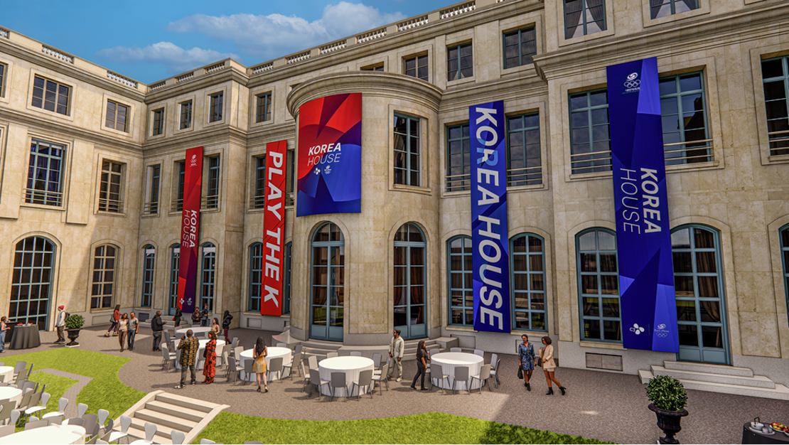 The Korea Sport & Olympic Committee (KSOC) announced the July 11 opening of the website of Korea House (pictured) for the Paris Summer Olympics. (KSOC) 