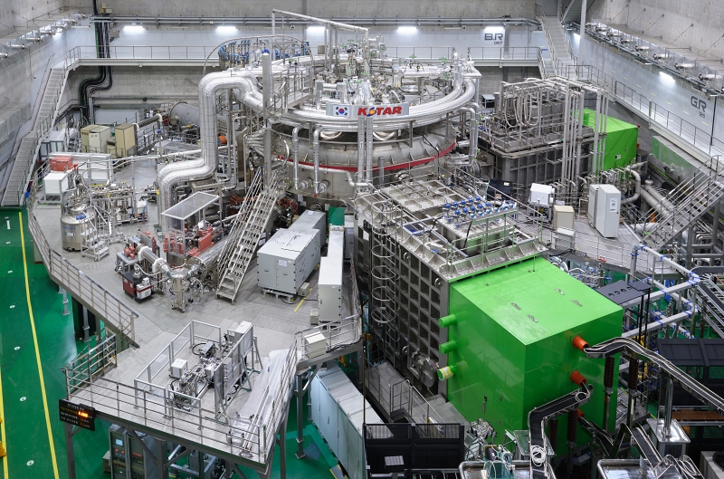 The KSTAR is a magnetic fusion device for superconducting nuclear fusion at the Korea Institute of Fusion Energy (KFE) in Daejeon's Yuseong-gu District. (KFE)