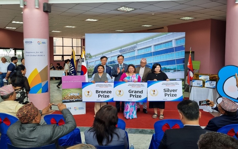 KOICA Nepal Office declares a photo contest winners with the theme “Prosperity, Happiness, and Humanity in Nepal. Out of many entries, three outstanding photos were awarded in the event. Photo by, Bishal Rai