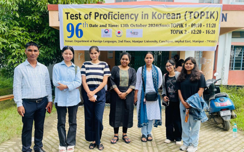 Test-takers of TOPIK