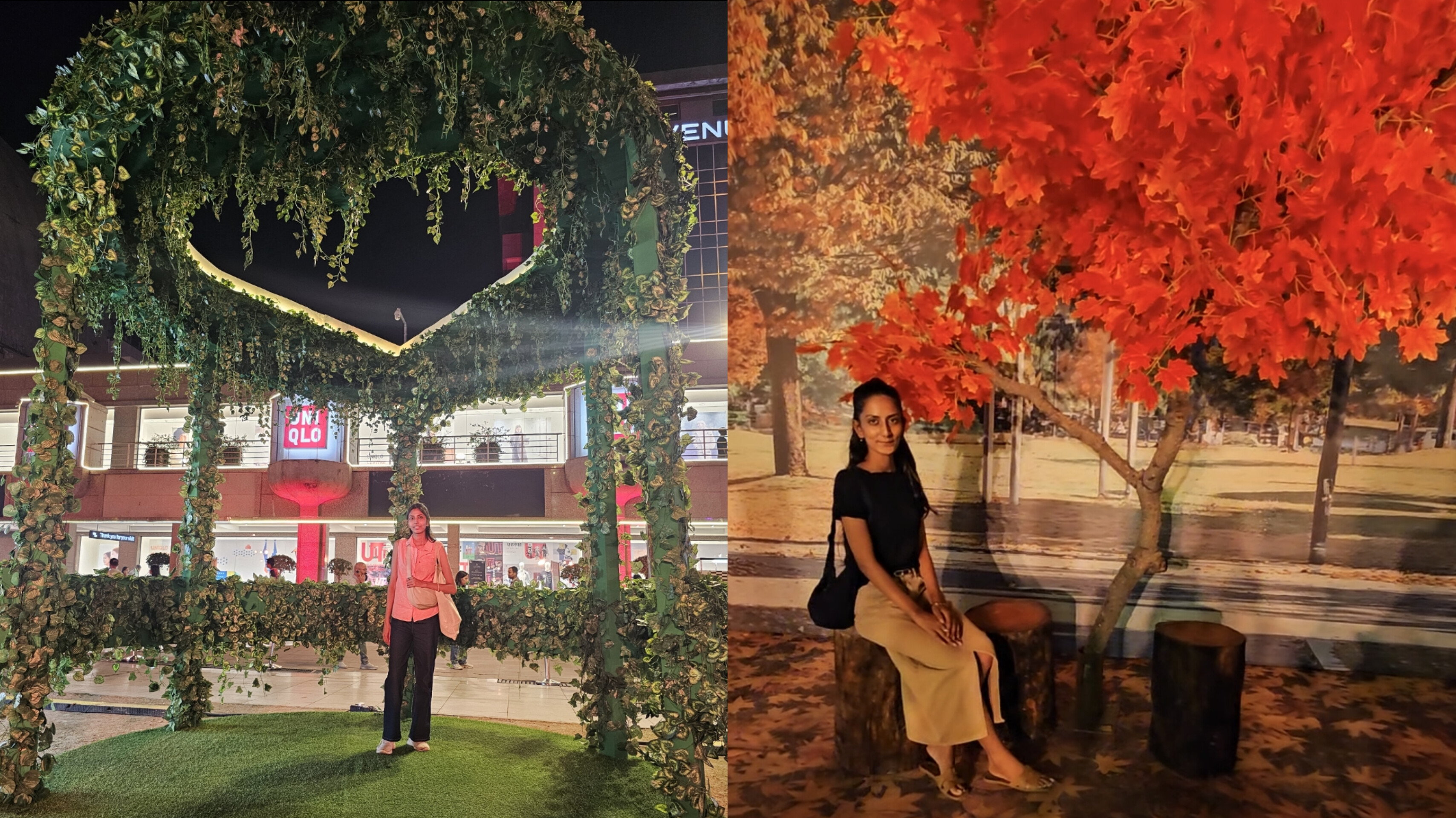 K-Drama inspired photo booth, King The Land (left), The Glory (right)