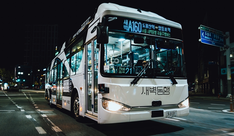 Early-morning self-driving bus service in Seoul will start from Nov. 26. (Seoul Metropolitan Government)