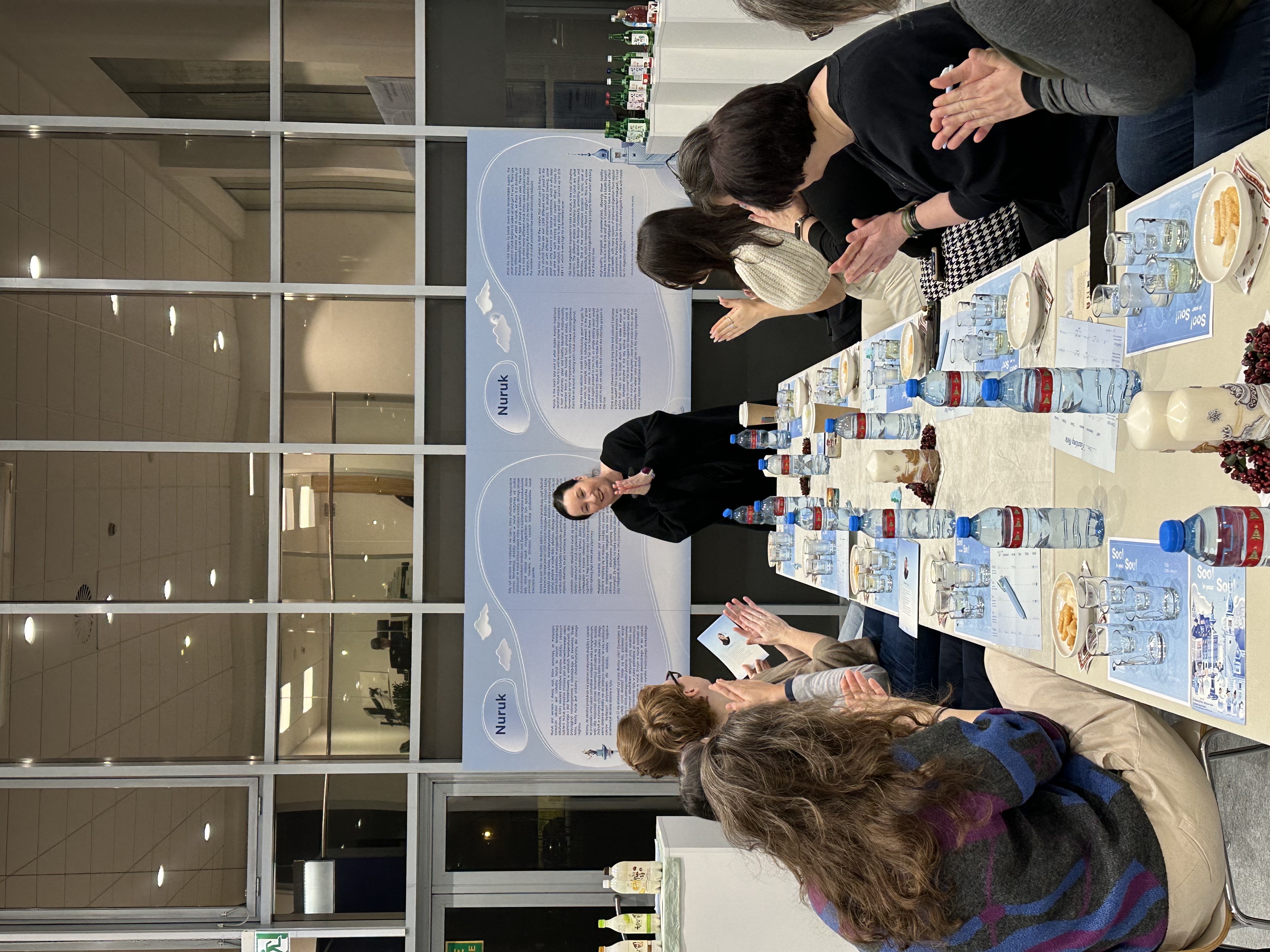 Julia Mellor leading the workshops