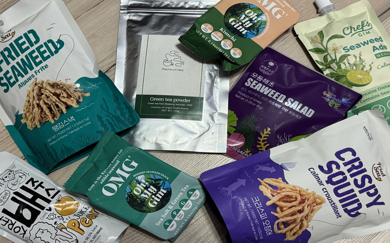 Traditional Korean Food gifted by Jeollanam-do Europe Office (Source: Ramona Stefania Tulug)