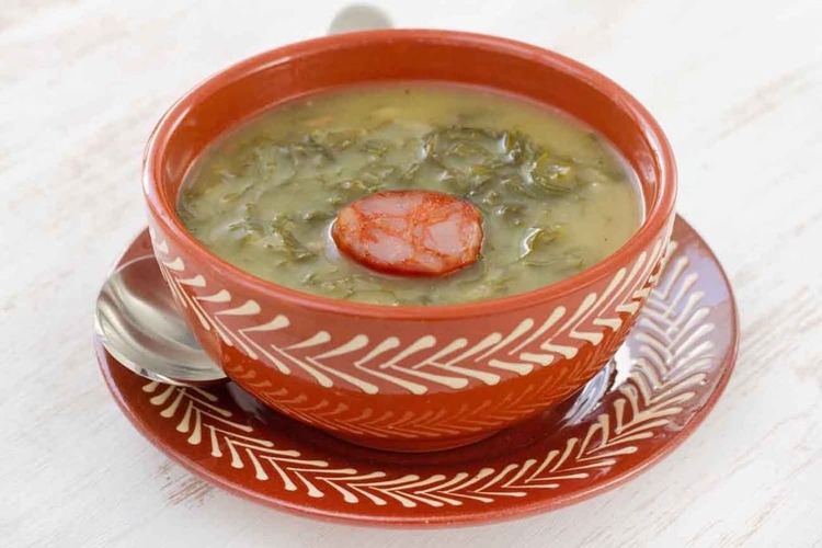 Caldo Verde the most traditional Portuguese soup - Photo Credit: Rosa Gulliver