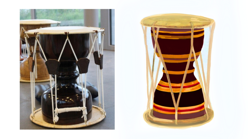 The traditional instrument 