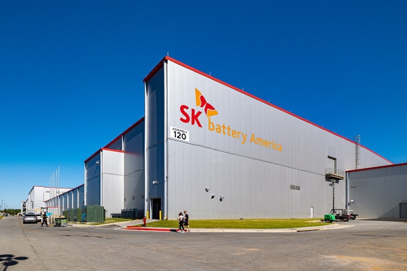 SK On's plant in Commerce, Georgia (SK On)