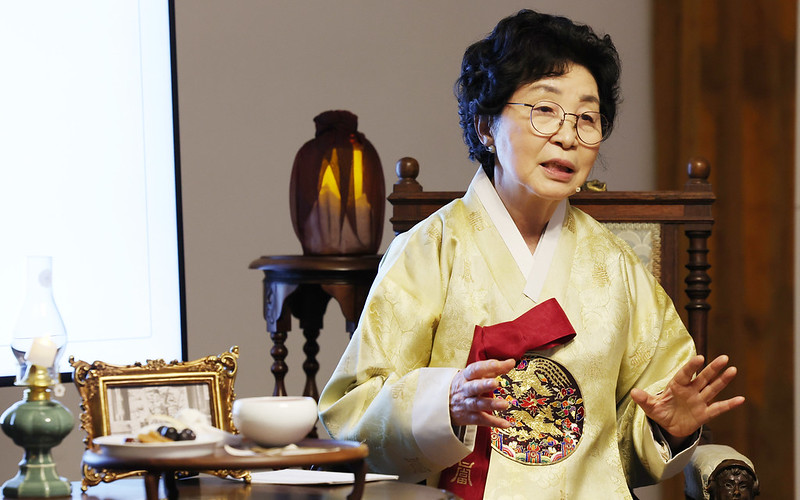 Han Bok-ryeo, a master chef of traditional cuisine, explains how she planned 