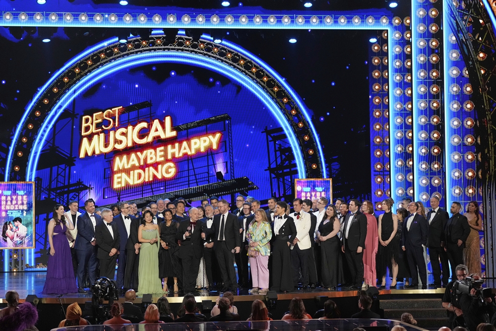 The production staff and cast of the original Korean musical 