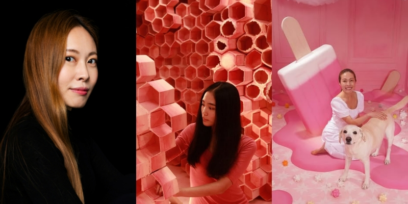 Lee Jee-young is a South Korean artist renowned for creating elaborate, surreal installations within her studio, which she then photographs without digital manipulation.