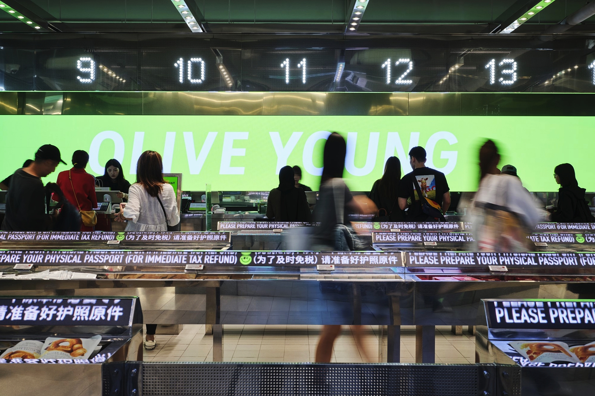 The Korea Chamber of Commerce and Industry on Aug. 6 released the results of a survey on 350 Gen Z respondents ages 17-18 on environmental, social and governance and consumer trends. Shown is a branch of Olive Young, the country's leading health and beauty store chain, in the Myeong-dong neighborhood of Seoul's Jung-gu District. (CJ Olive Young) 