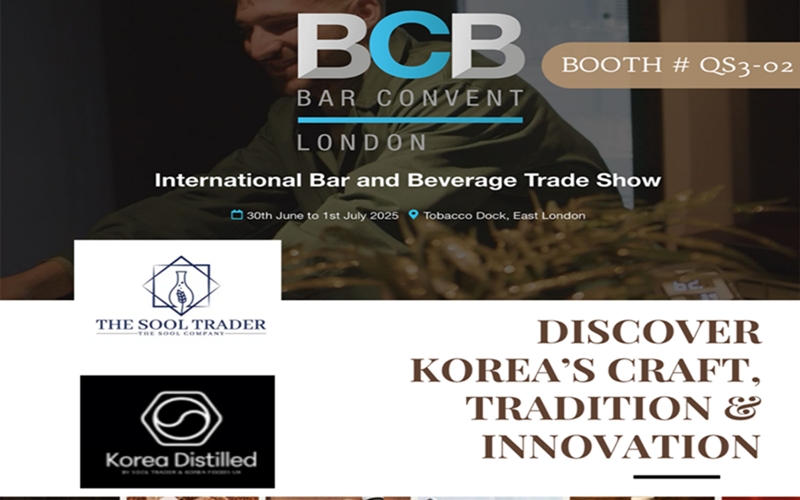 Korean traditional alcohol introduced to the UK at the BCB London.