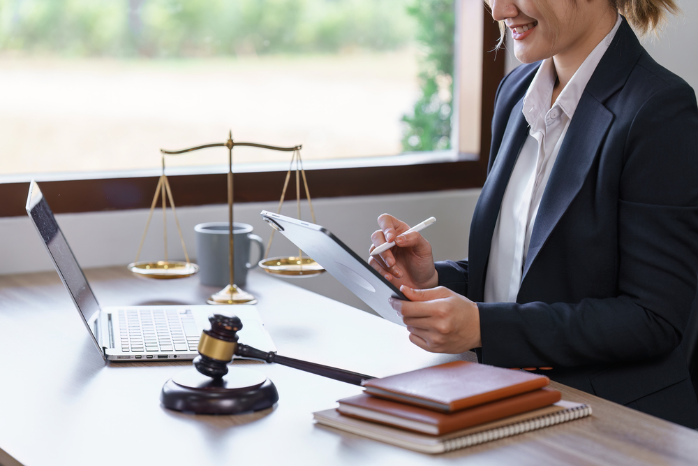 ﻿The Intellectual Property High Court of Korea has permitted foreign parties abroad to present their arguments online in international cases. (iClickArt) (Unauthorized reproduction and redistribution of this image is prohibited under copyright law.)