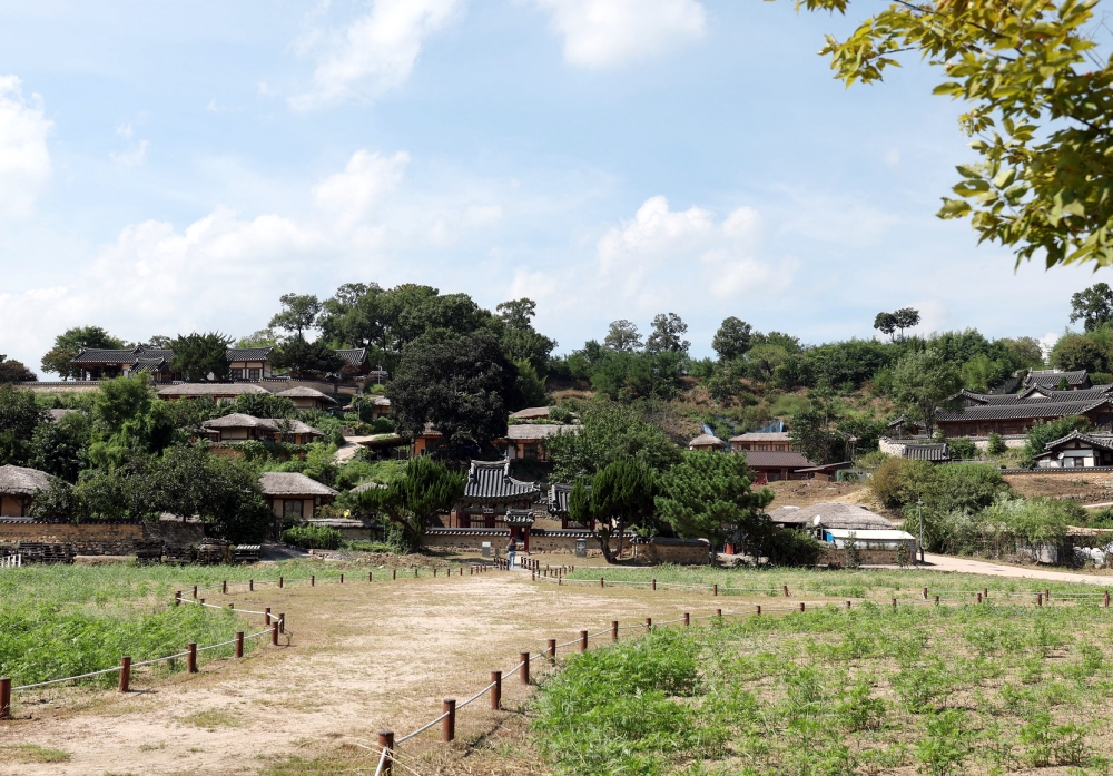 Yangdong Village in Gyeongju, Gyeongsangbuk-do Province
