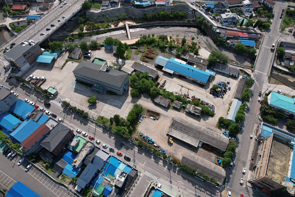 ▲ 강원도 삼척시에 위치한 도계광업소 전경사진. 삼척시