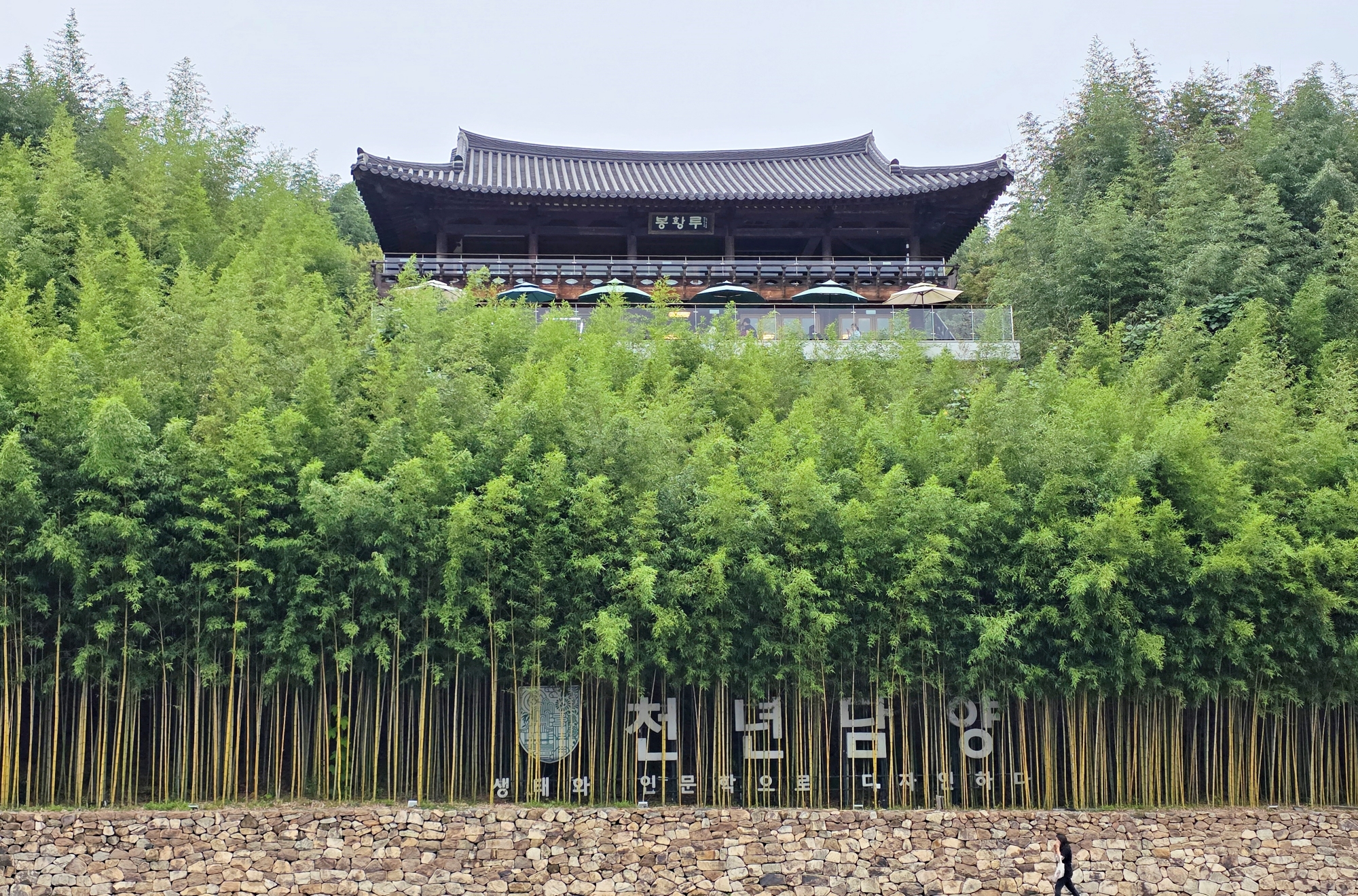 Serene bamboo garden Juknokwon in Damyang-gun County, Jeollanam-do Province