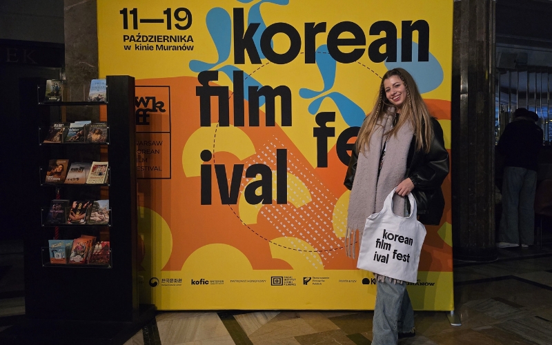 Warsaw Korean Movie Festival poster.