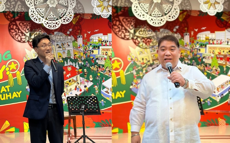 A photo of the directors: Kim (left) and Corpus (right). (John Paul Serraon)