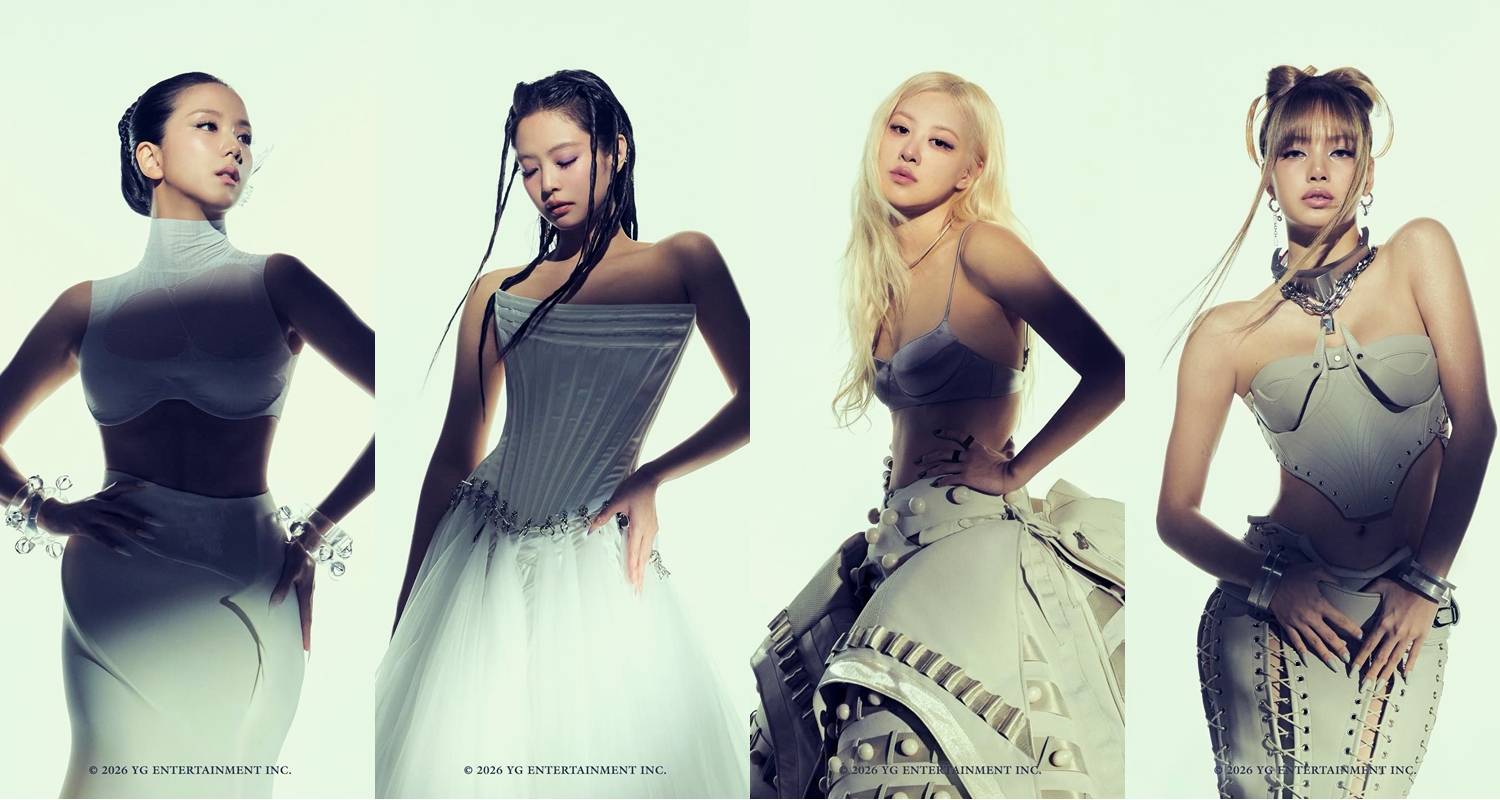 This is the poster for BLACKPINK's third EP 