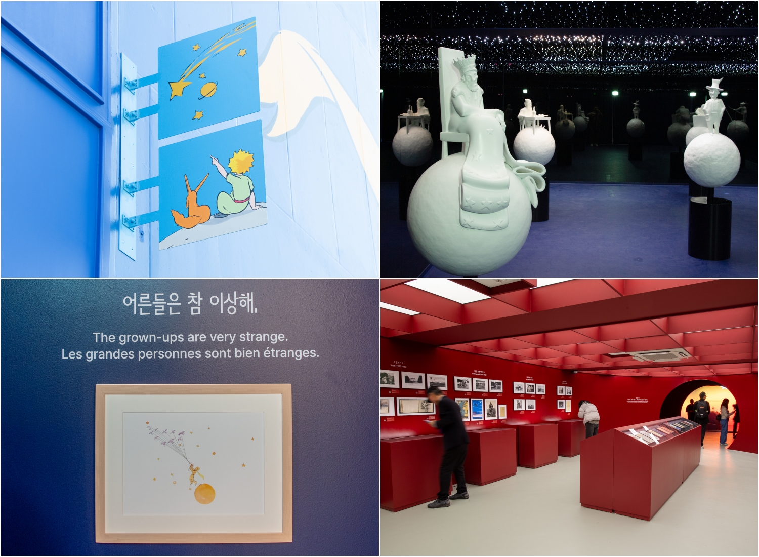 Scenes from inside Little Prince House in Busan's Saha-gu District (Saha-gu Office)