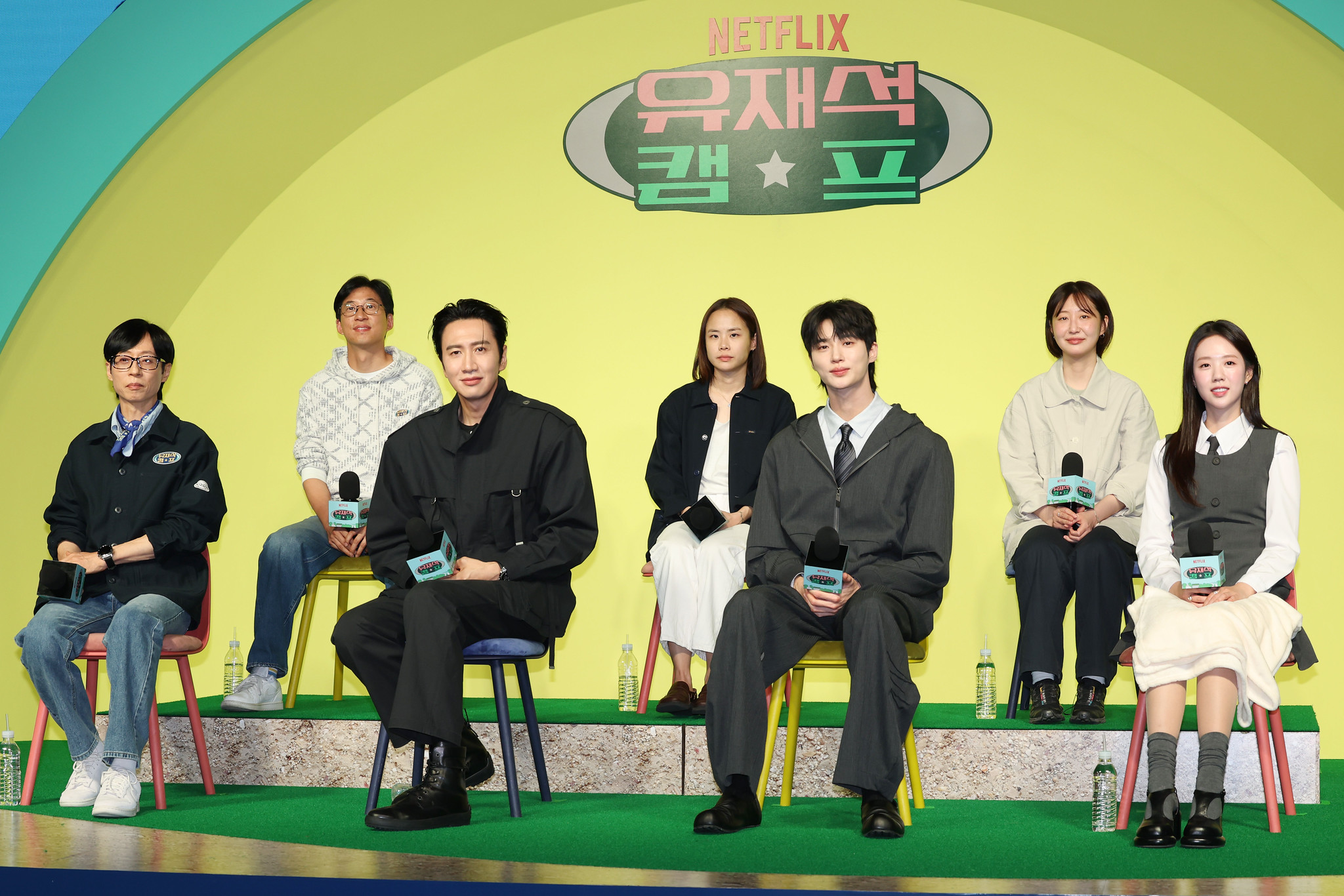 The cast and staff of the original Netflix show 