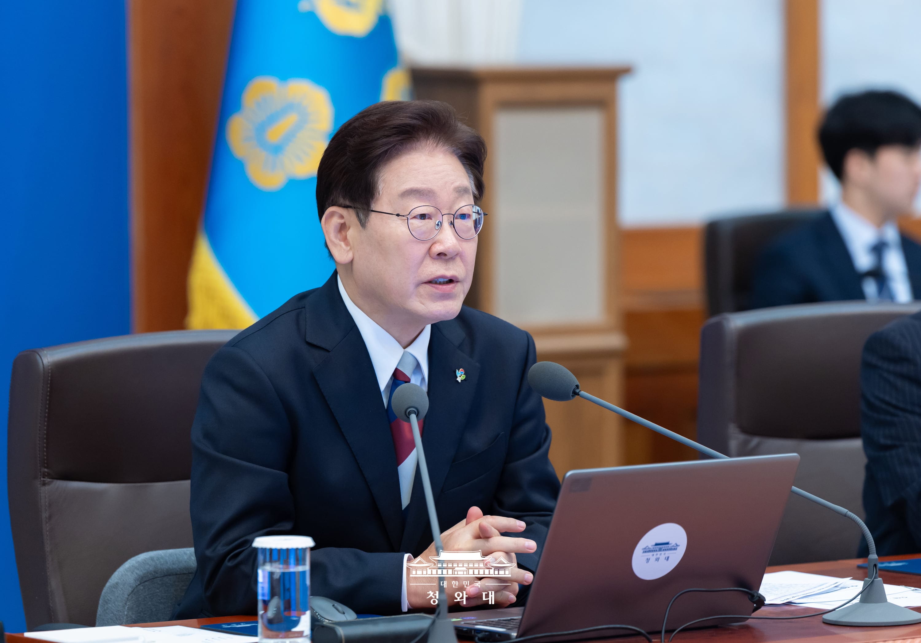 ▲ 이재명 대통령이 4일 청와대에서 열린 수석보좌관회의에서 발언하고 있다. 청와대