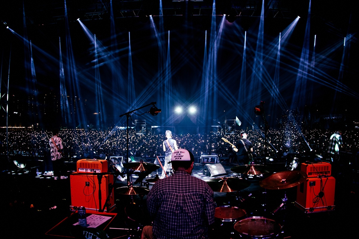 This scene is from last year's Incheon Pentaport Music Festival, which ran from Aug. 1-3, 2025, at Songdo Moonlight Festival Park in Incheon's Yeonsu-gu District. (Incheon City Hall)